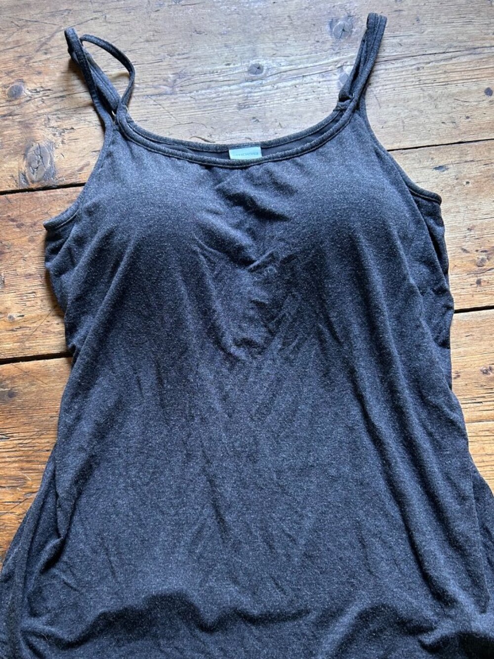Amoena Valleta Bra Tank -Charcoal - Size 14